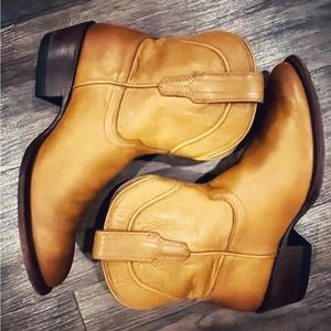 Tecovas “The Penny” Western Booties Women’s size 7.5B cowboy cowgirl leather